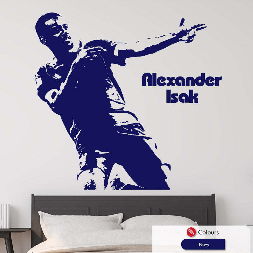 Alexander Isak Liverpool football wall art decal