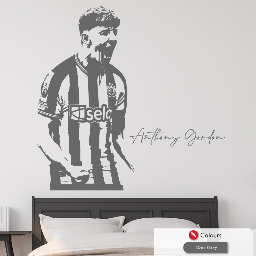 Anthony Gordon Newcastle Football Wall Art Decal