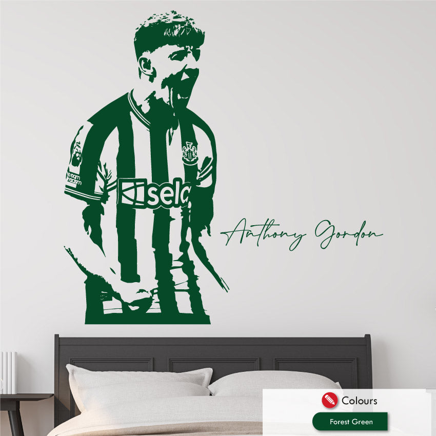 Anthony Gordon Newcastle Football Wall Art Decal