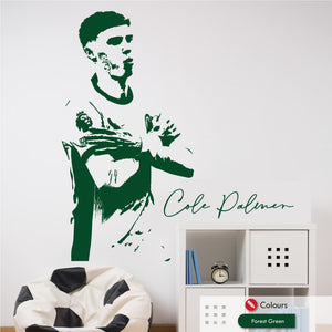 Cole Palmer ice cold celebration chelsea wall art sticker