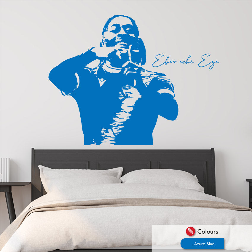 Eberechi Eze Football celebration wall art sticker