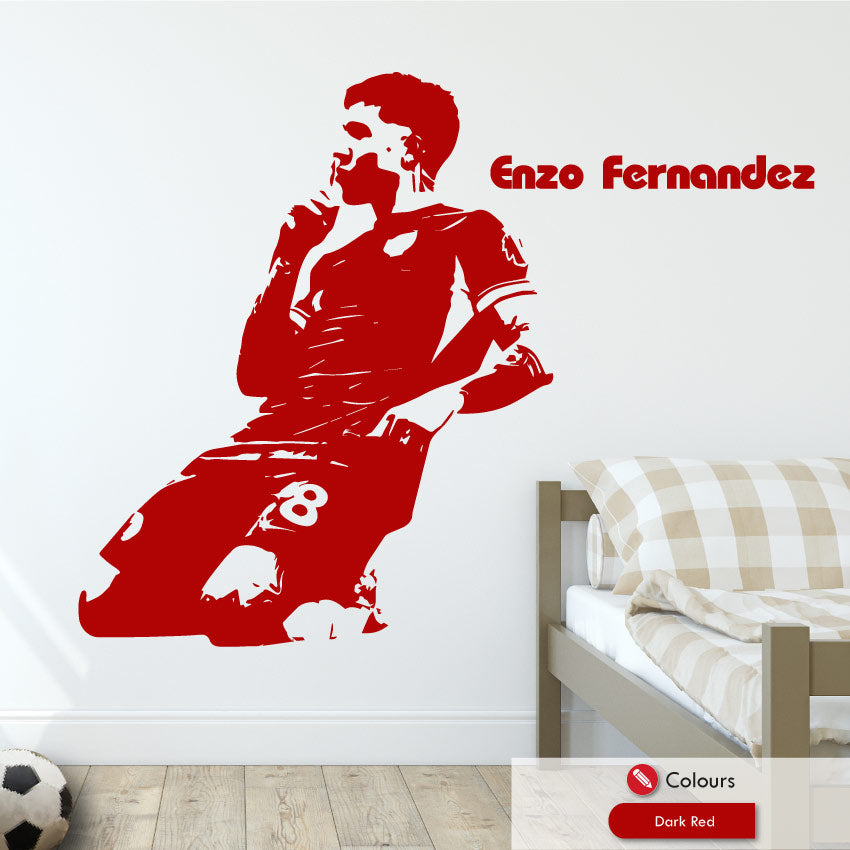 Enzo Fernandez chelsea bedroom wall art sticker