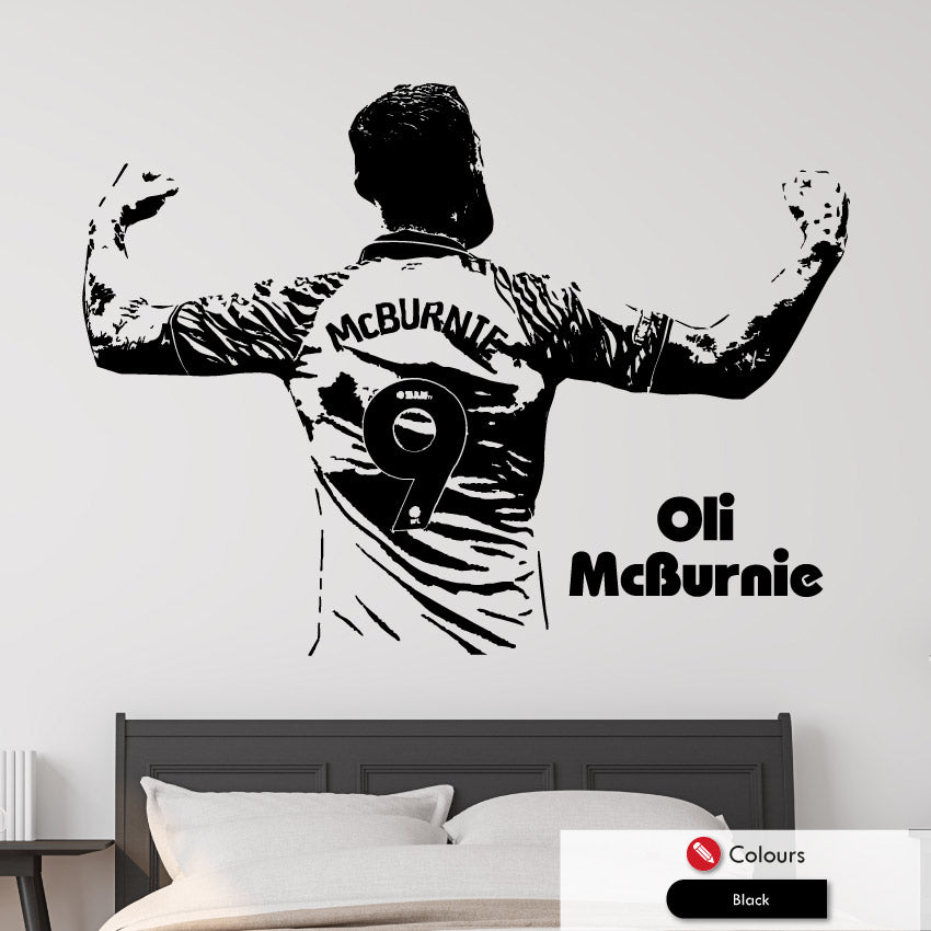 Oli McBurnie Hull City Football bedroom wall art sticker