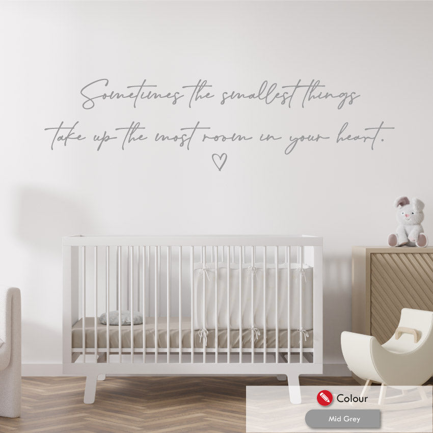 Winnie the pooh wall sticker quote