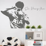 Son Heung-Min Spurs Football Wall Sticker