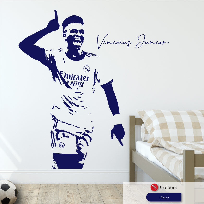 Vinicius Junior Wall Sticker Real Madrid