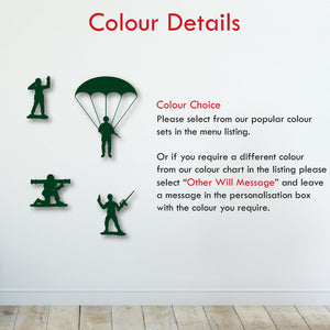 Army Toy Men Wall Stickers