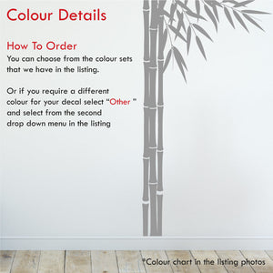 
            
                Load image into Gallery viewer, Bamboo Large Wall Art Decal Colour Details
            
        