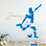 Football Personalised Wall Sticker