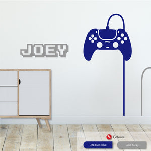 Gaming PS5 Personalised Wall Decal – Graphic That