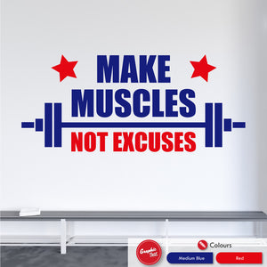 
            
                Load image into Gallery viewer, Gym Motivational Wall Art Quote Decal
            
        
