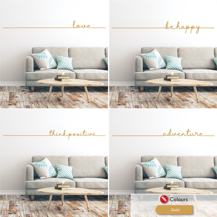 
            
                Load image into Gallery viewer, Home Quotes Wall Art Sticker
            
        