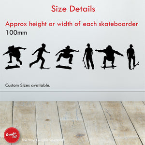 
            
                Load image into Gallery viewer, Skateboarding Wall Sticker Set
            
        