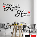 Kitchen Is The Heart Of The Home Wall Sticker
