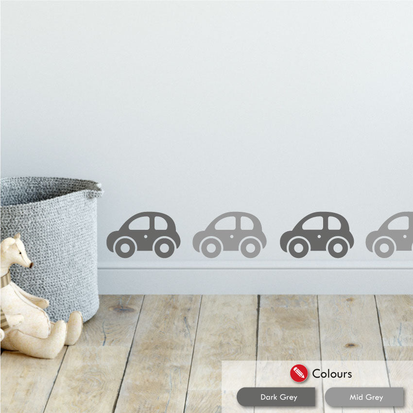 Toy Cars Wall Art Sticker Set – Graphic That